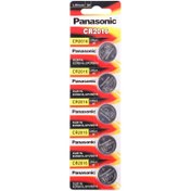 تصویر باتری سکه ای پاناسونیک مدل CR2016 بسته 5 عددی Panasonic CR2016 Minicell Battery Pack Of 5