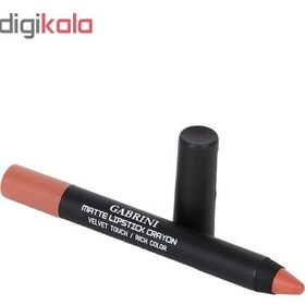 تصویر رژ مدادی مات گابرینی اصل ترکیه - ۳ Gabrini Lipstick pencil