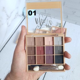 تصویر پالت سایه چشم 12 رنگ دودوگرل - 02 
