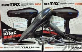 تصویر سشوار حرفه ای زیرومکس 9000 Super Professional Hair Dryer ZERO MAX9000