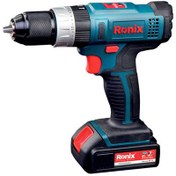 تصویر دریل پیچ گوشتی چکشی رونیکس مدل  8614 Ronix 8614  Cordless Driver Drill