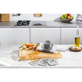 تصویر رنده Evrekale Shop 4 Piece Raque Set برش چندگانه راک Zwilling 