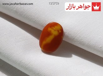 تصویر نگین کهربا بولونی لهستان خوش نقش کد 125759 