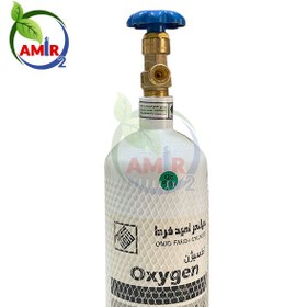 تصویر کپسول اکسیژن مدل ۲ لیتری ا Oxygen cylinder 2 Liter Oxygen cylinder 2 Liter