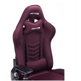 تصویر صندلی گیمینگ رنزو مدل HYBRID Crimson Renzo HYBRID Crimson Gaming Chair