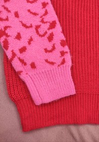 تصویر بافت صورتی قرمز 0125 