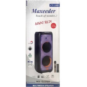 تصویر اسپیکر بلوتوثی قابل حمل مکسیدر مدل CN-1003 Maxeeder CN-1003 Wireless Speaker