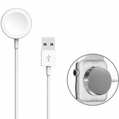 تصویر کابل شارژر مغناطیسی مناسب برای اپل واچ ا apple watch magnetic charging cable apple watch magnetic charging cable