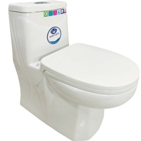 تصویر توالت فرنگی مروارید مدل دیاموند Morvarid Diamond toilet