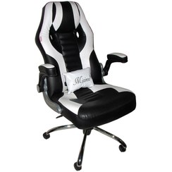 تصویر صندلی گیمینگ میزیمو مدل PS4 4W - سفید 