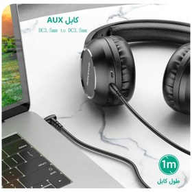 تصویر کابل AUX بروفون مدل BL10 طول 1 متر AUX AUDIO CABLE BOROFONE BL10