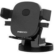 تصویر هولدر موبایل داخل خودرو رسی RECCI RHO_C29 MULTI-FUNCTION CAR HOLDER 