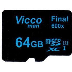 تصویر کارت حافظه microSDHC ویکومن مدل Final 600x ظرفیت 64گیگابایت 