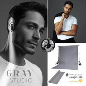 تصویر فون بک گراند خاکستری مخمل Backdrop Gray 2×3 Backdrop Gray 2×3