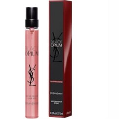 تصویر Black opium ysl eau de perfum over red vaporisateur spray 