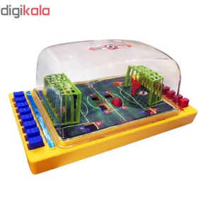 تصویر اسباب بازی مینی فوتبال مدل شیشه ای رومیزی Desktop Glass Model toy