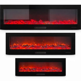 تصویر شومینه برقی مدرن دو‌ بعدی با گرمایش - ۱۴۰سانت / ندارد electric fireplace 2D
