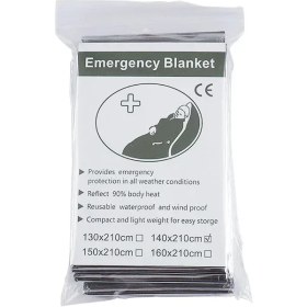 تصویر پتو نجات Coghlan's سایز 210x132 سانتی متر Coghlans Emergency Blanket