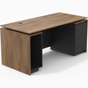 تصویر میز کارمندی نیلپر مدل ODT665BC با جنس MDF 