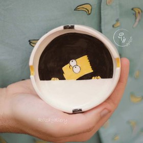 تصویر زیرسیگاری سرامیکی (کد R007) 