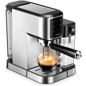 تصویر اسپرسو ساز 20 بار ساچی مدل NL_COF_7072 NL_COF_7072 Saachi Espresso Machine