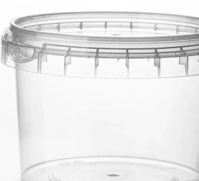 تصویر ظرف ماکروویو 310 سی سی طب پلاستیک بسته 6 عددی 