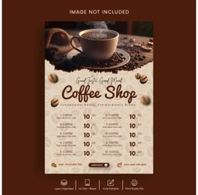 تصویر منو کافی ضاپ قهوه 