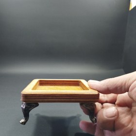 تصویر سینی مربع پذیرایی پایه فلزی مدل 510 