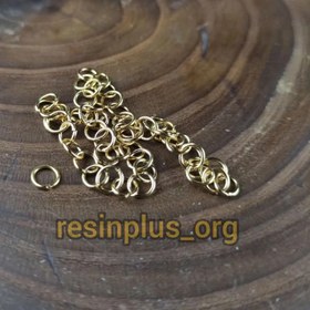 تصویر حلقه اتصال طلایی 