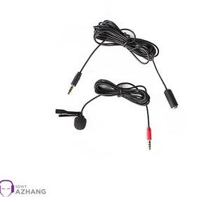 تصویر میکروفون یقه ای با سیم سارامونیک مدل +SR-LMX1 SARAMONIC SR-LMX1+ Lavalier Microphone