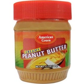 تصویر امریکن گرین - کره بادام زمینی درب قرمز(کارتن 12 عدد) american green peanut butter