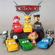 تصویر اسباب بازی ماشین مک کوئین و دوستان کارز 6 عددی 
