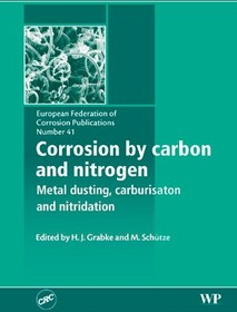 تصویر EFC 41:2007- Corrosion by Carbon and Nitrogen Metal Dusting, Carburisaton and Nitridation- دانلود کتاب مکانیزمهای تخریب ناشی از کربن و نیتروژن ، شامل گرد شدن فلزی، کربوره شدن و نیتریده شدن 