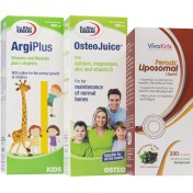 تصویر بهترین شربت مولتی ویتامین افزایش قد نوجوانان | پک افزایش قد نوجوان 