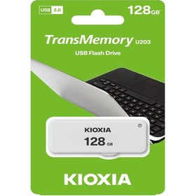 تصویر فلش مموری کیوکسیا مدل YAMABIKO U203 ظرفیت 128 گیگابایت ا Toshiba USB 2.0 Trans Memory Yamabiko U203 128GB Toshiba USB 2.0 Trans Memory Yamabiko U203 128GB