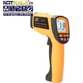 تصویر دماسنج لیزری صنعتی 1500 درجه بنتک مدل BENETCH GM1500 Infrared Thermometer WINTACT WT323E