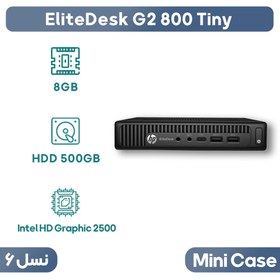 تصویر مینی کیس اچ پی HP Elitedesk 800 G2 TINY mini i5 6600T 8 500 
