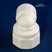 تصویر زانو یکسر بوشن فلزی آذین سایز ۲۰*۱/۲ 