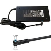 تصویر شارژر اچ پي HP Adaptor 19.5V 7.7A 150W 4.5*3.0mm blue 