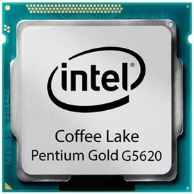 تصویر پردازنده کامپیوتر اینتل مدل Pentium Gold G5620 Coffee Lake استوک Intel Pentium Gold G5620 Coffee Lake Computer Processor Used