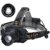 تصویر چراغ پیشانی اسمال سان مدل ZY-T502 زوم دار نور مهتابی و آفتابی 