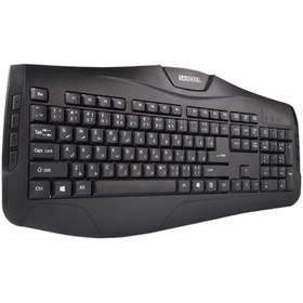 تصویر کیبورد و ماوس باسیم سادیتا مدل SKM-1655 SKM-1655 Keyboard and Mouse