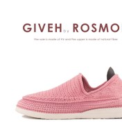 تصویر گیوه زنانه صورتی سایز ۳۷ تا ۴۱ 