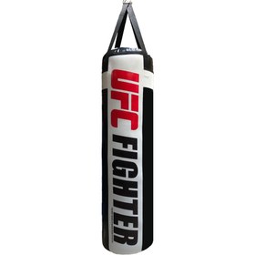 تصویر کیسه بوکس UFC FIGHTER ارتفاع 150 سانت مدل BW - مشکی 
