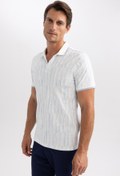 تصویر تی شرت آستین استاندارد راسته مردانه | دفکتو Defacto A6274AX23SM 