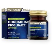 تصویر کروم پیکولینات نوتراکسین Nutraxin Chromium Picolinate Nutraxin Chromium Picolinate