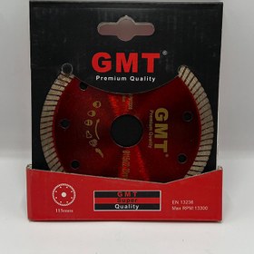 تصویر صفحه برش پرسلان بر 115 میلیمتری جی ام تی GMT Granite blade GMT