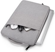 تصویر Nesitu Lightweight 13.3 inch Laptop Bag Sleeve Case for 13 inch Macbook Pro Air Lenovo ASUS Hp Dell Water-Resistant Notebook Cover (gray)? - ارسال 15 الی 20 روز کاری 