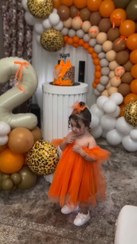 تصویر پیراهن بچه‌گانه فرشته سفید 