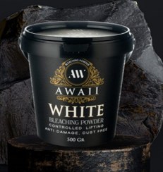 تصویر پودر دکلره سفید 1000 گرم آوایی 1 kilo white acoustic powder